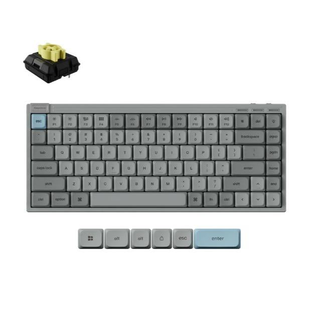 Keychron J9 QMK Ultra-Slim Wireless Custom Mechanical Keyboard