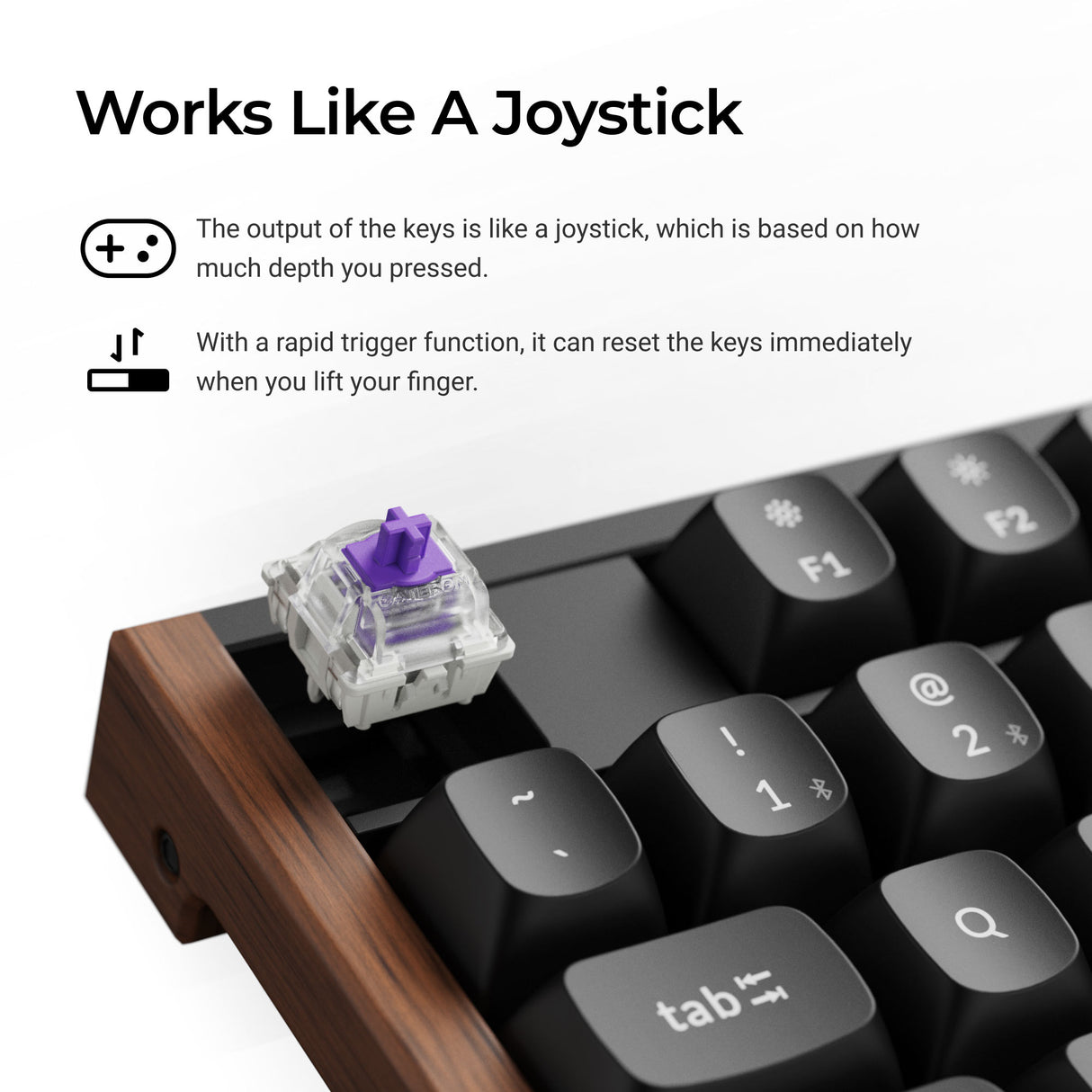 Keychron K10 HE Wireless Magnetic Switch Custom Keyboard