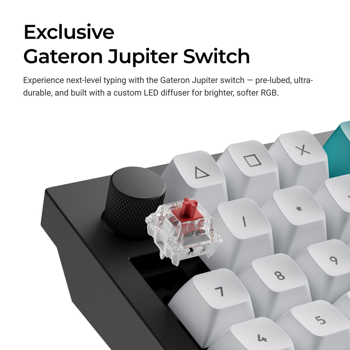 Keychron Q12 Max Gateron Jupiter Switch
