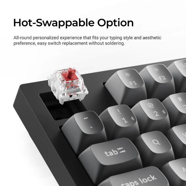 Keychron K10 Max RGB Backlight Hot-Swappable QMK Wireless Mechanical Keyboard
