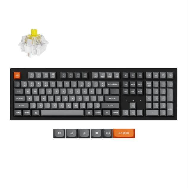 Keychron K10 Max RGB Backlight Hot-Swappable QMK Wireless Mechanical Keyboard