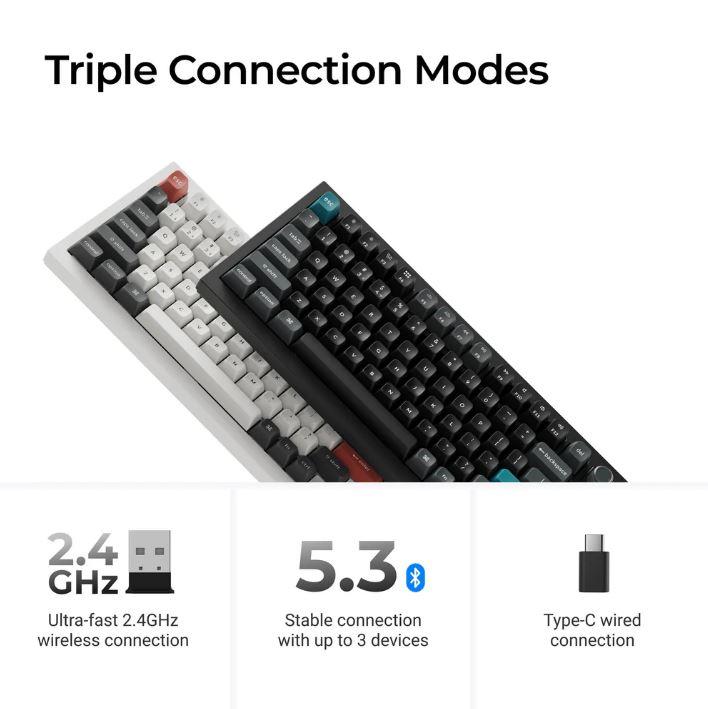 Keyboard Wireless Keychron Q1 Ultra 8K Wireless Custom Mechanical Keyboard