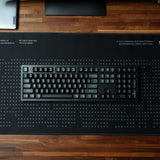 Keychron K10 Ultra 8K Keyboard Nirkabel Mekanik dengan Polling Rate 8000 Hz, Baterai 4000 mAh, dan Switches APEX Hot-Swappable - Keycaps, Computer