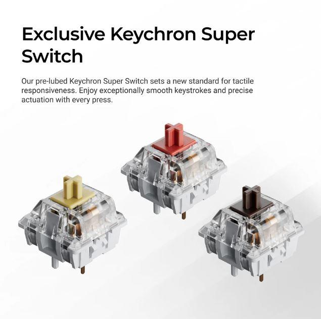 Keychron K10 Max RGB Backlight Hot-Swappable QMK  Wireless Mechanical Keyboard