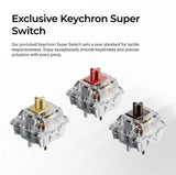 Keychron K10 Max RGB Backlight Hot-Swappable QMK  Wireless Mechanical Keyboard