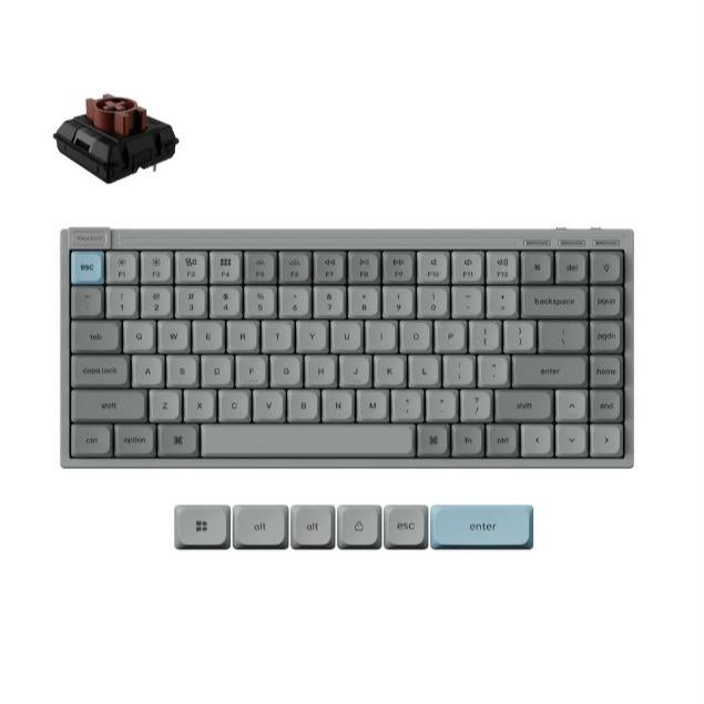 Keychron J9 QMK Ultra-Slim Wireless Custom Mechanical Keyboard