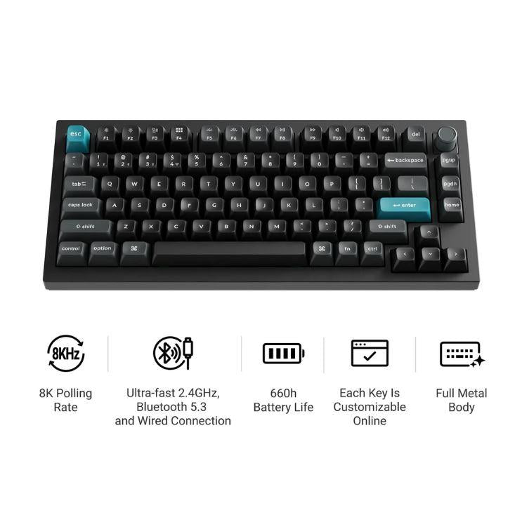 Keyboard Wireless Keychron Q1 Ultra 8K Wireless Custom Mechanical Keyboard