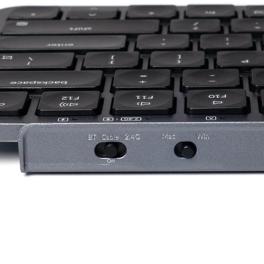 Keychron B1 Pro Wireless Keyboard supports Dongle 2.4GHz, Bluetooth & Wired modes + BONUS Sleeves