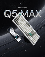 Keychron Q5 Max QMK/VIA Wireless Custom Mechanical Keyboard Aluminum Body