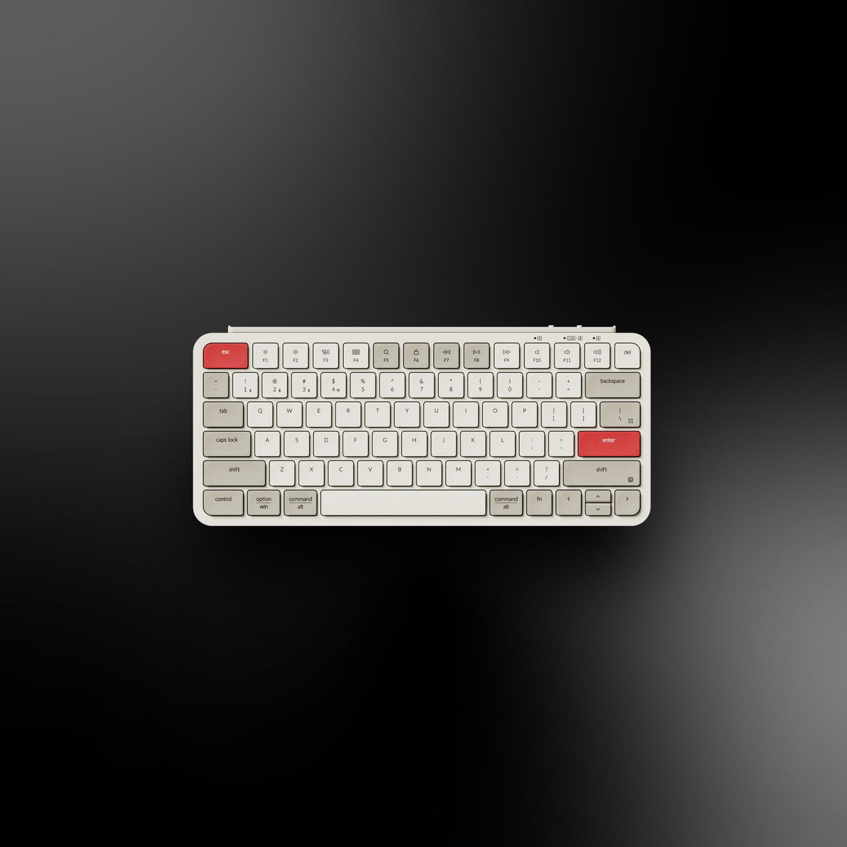 Paket Sleeves Keychron B1 Pro Retro Ultra-slim Wireless Keyboard iPad Tablet Android Wireless Bluetooth, Dongle 2.4GHz & Wired