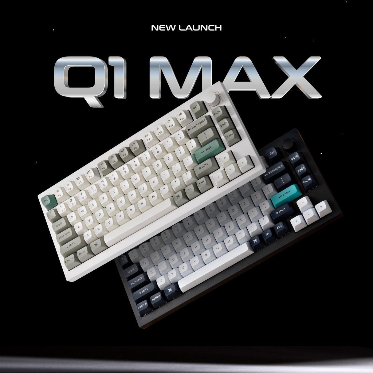 Keychron Q1 Max QMK/VIA Wireless Fully Assembled Knob