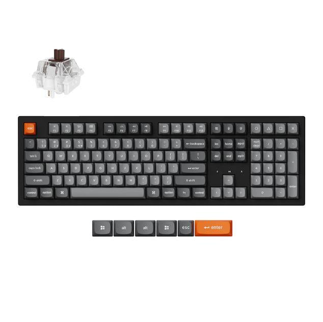 Keychron K10 Max RGB Backlight Hot-Swappable QMK  Wireless Mechanical Keyboard