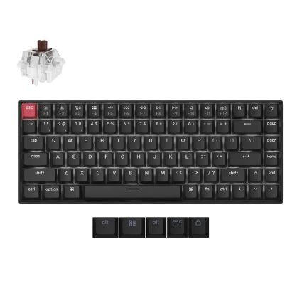 Keychron K2 QMK Wireless Mechanical Keyboard White Backlight (Version 3)