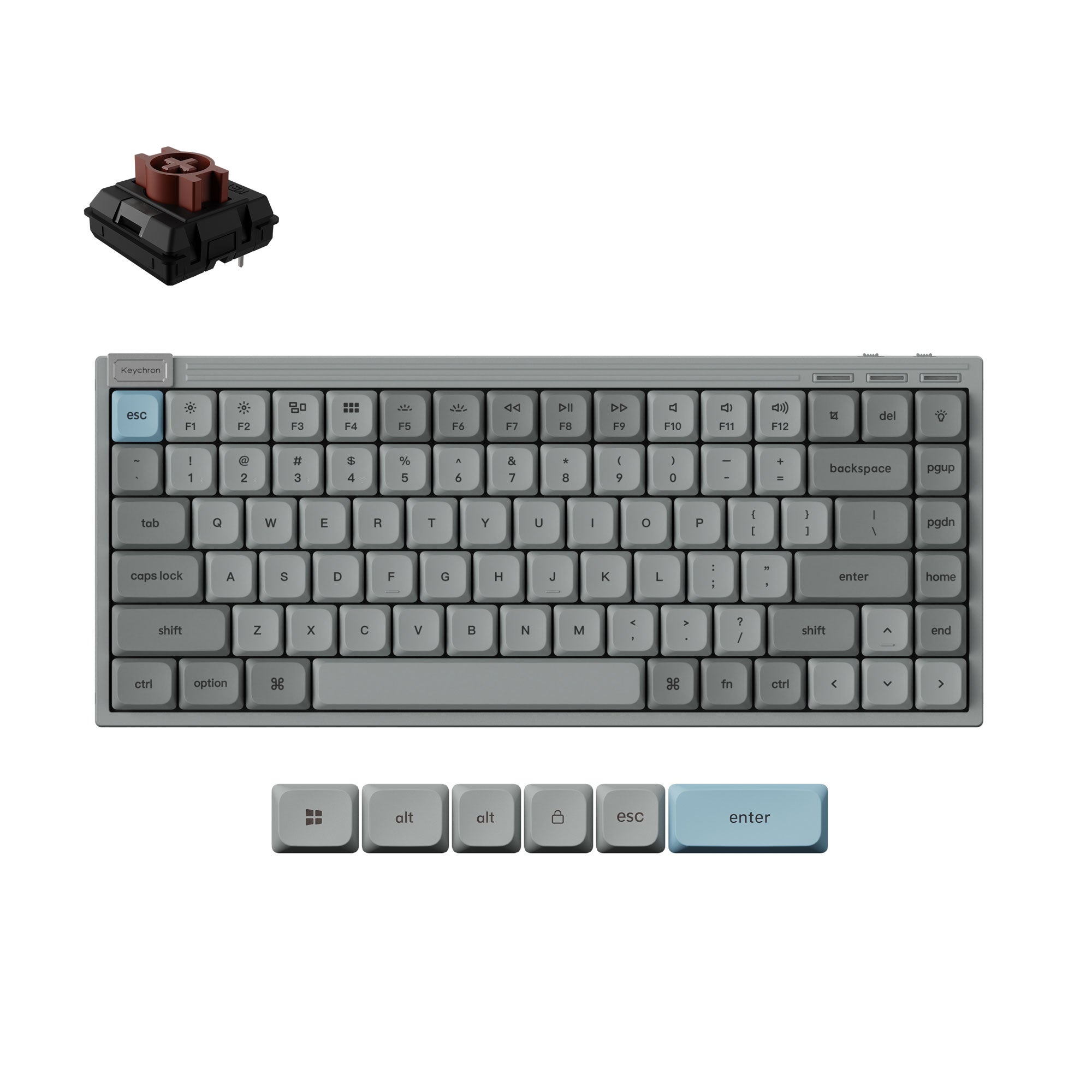 Keychron J9 QMK Wireless Mechanical Keyboard – Keychron Indonesia