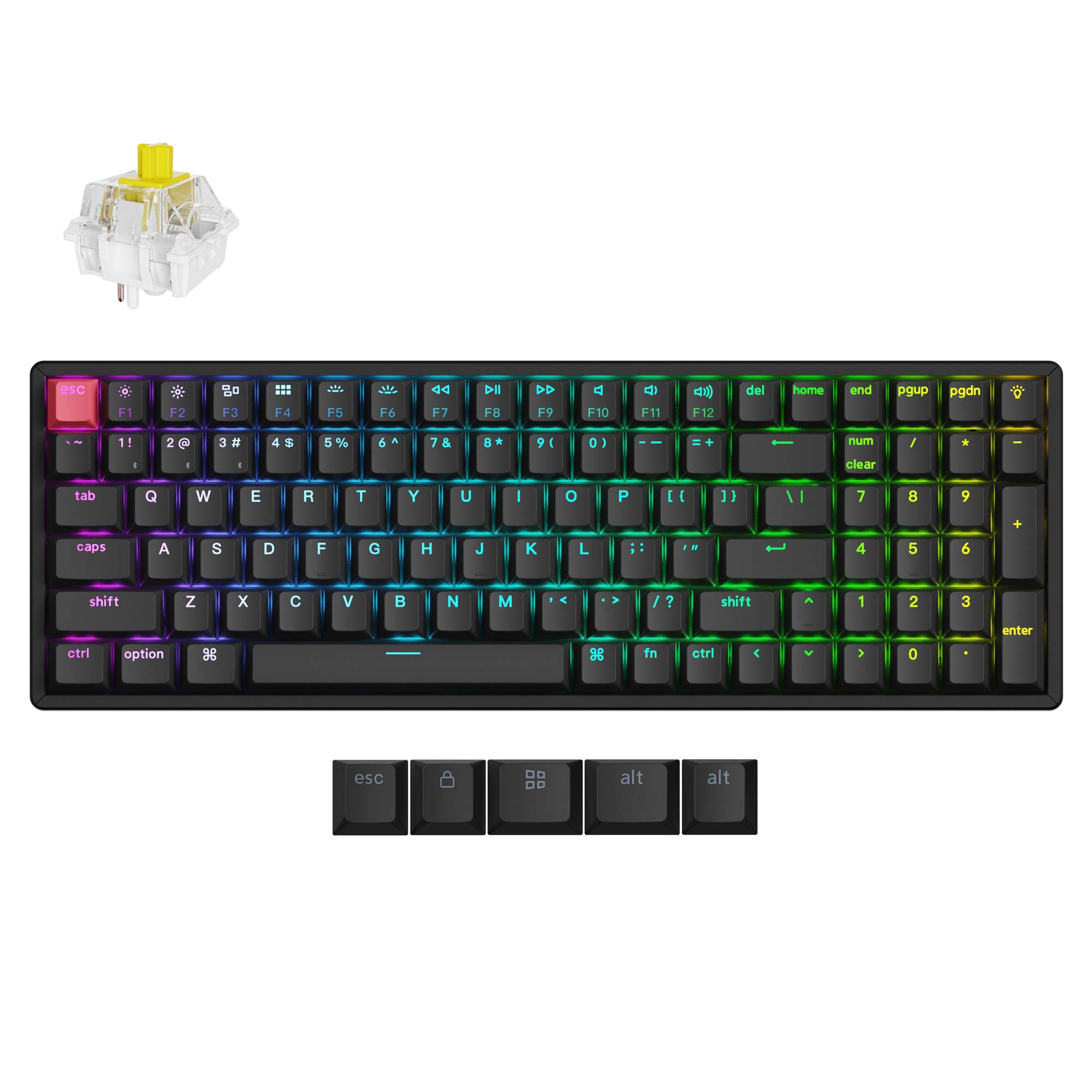 Keychron K4 QMK Wireless Mechanical Keyboard (Version 3