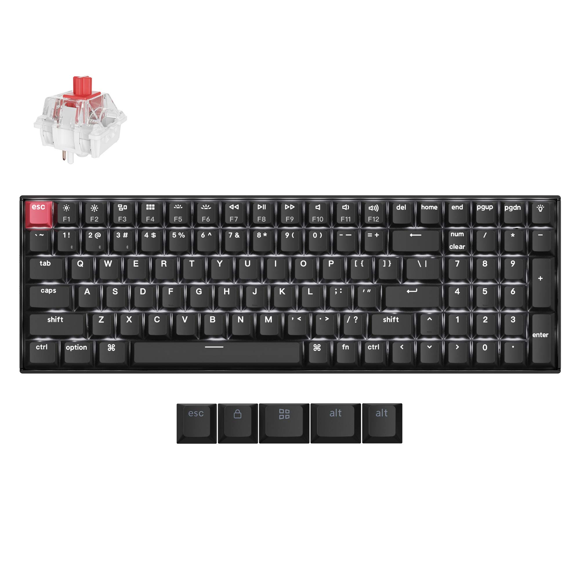 Keychron K4 QMK Wireless Mechanical Keyboard (Version 3