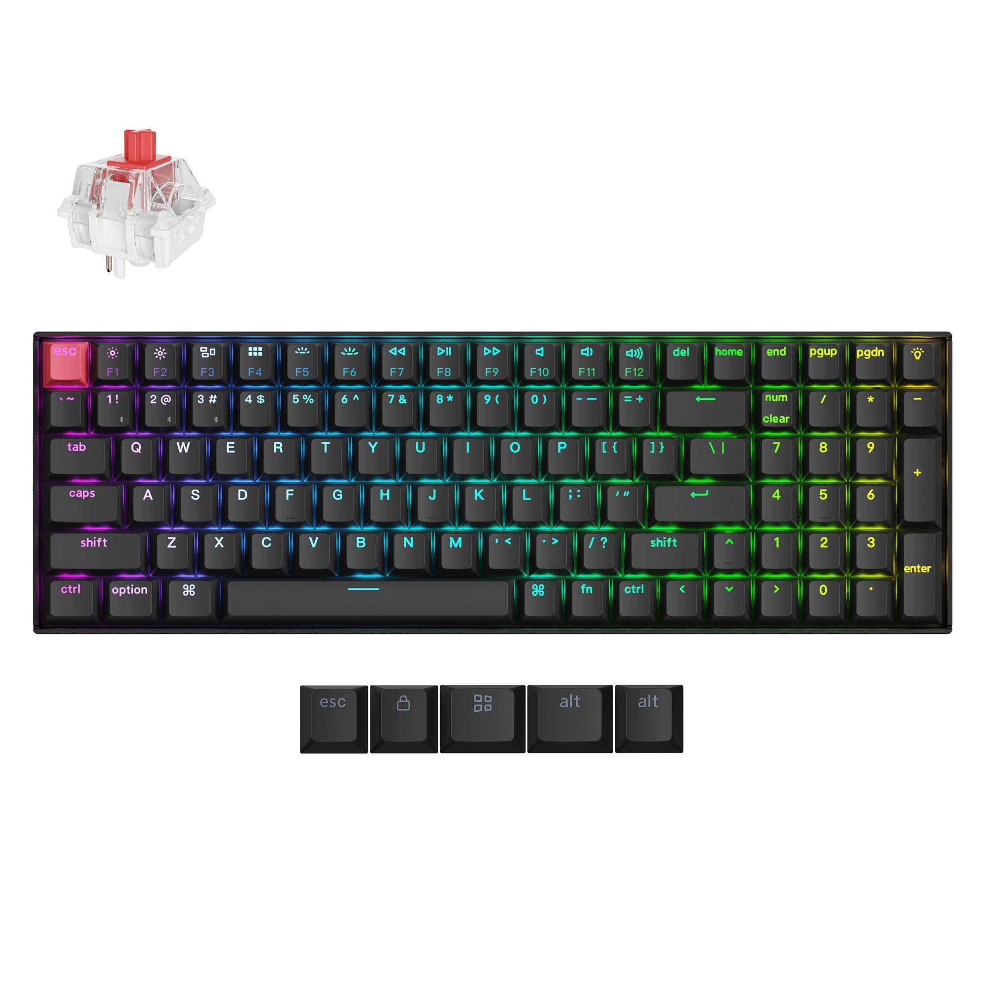 Keychron K4 QMK Wireless Mechanical Keyboard (Version 3