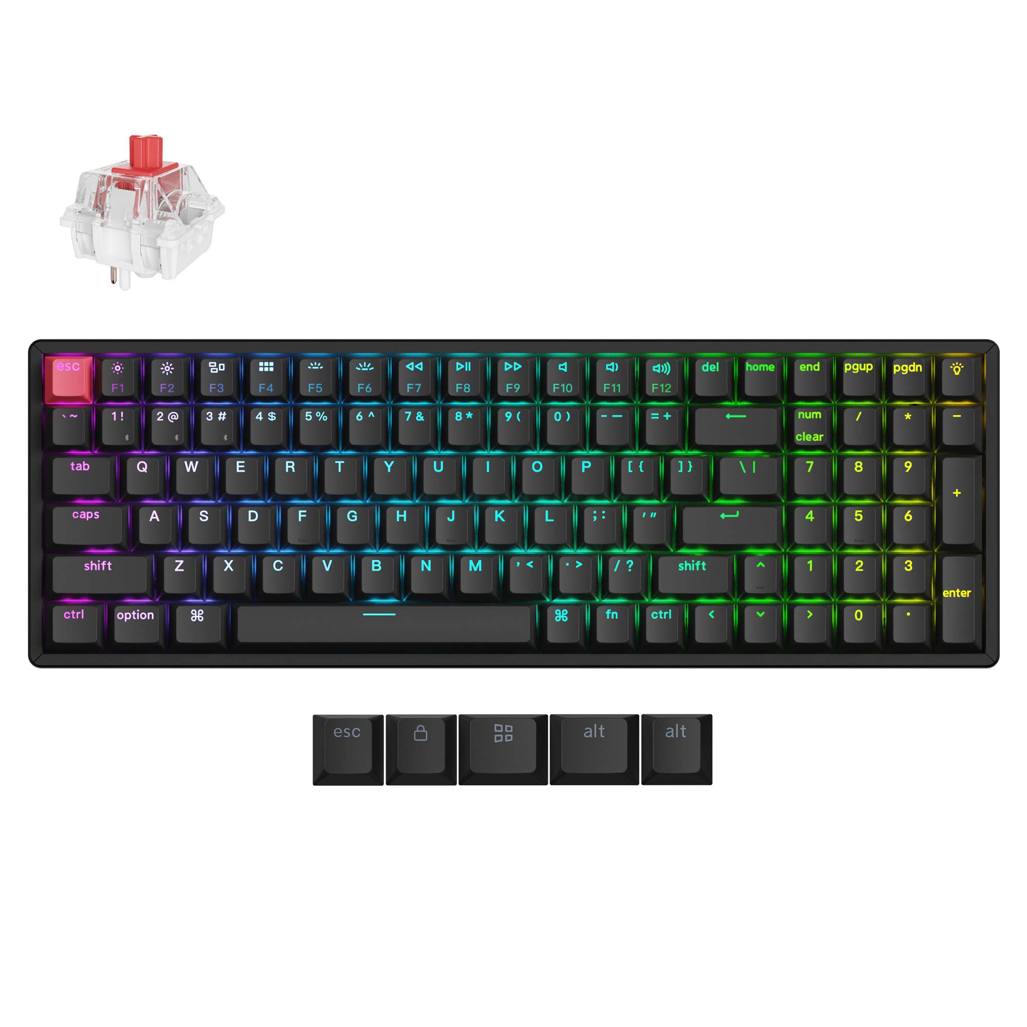 Keychron K4 QMK Wireless Mechanical Keyboard (Version 3