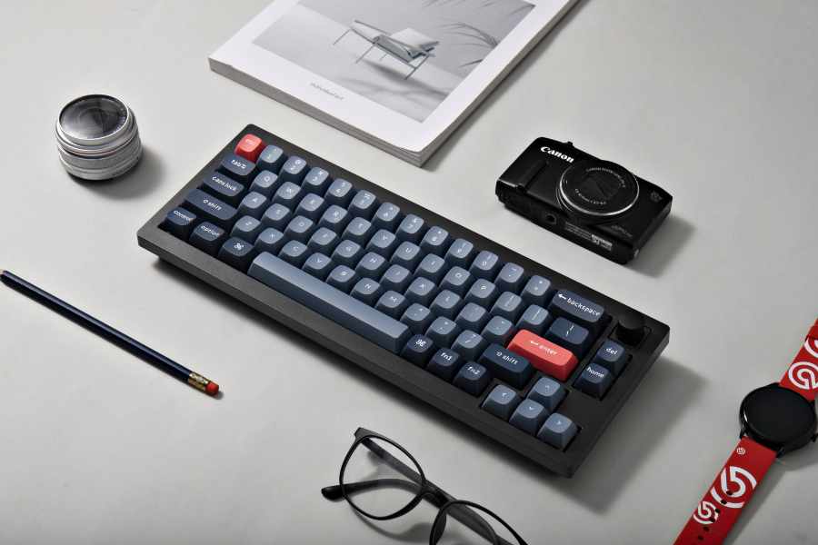 Keychron V2 Max QMK/VIA Wireless Fully Assembled Knob - Carbon