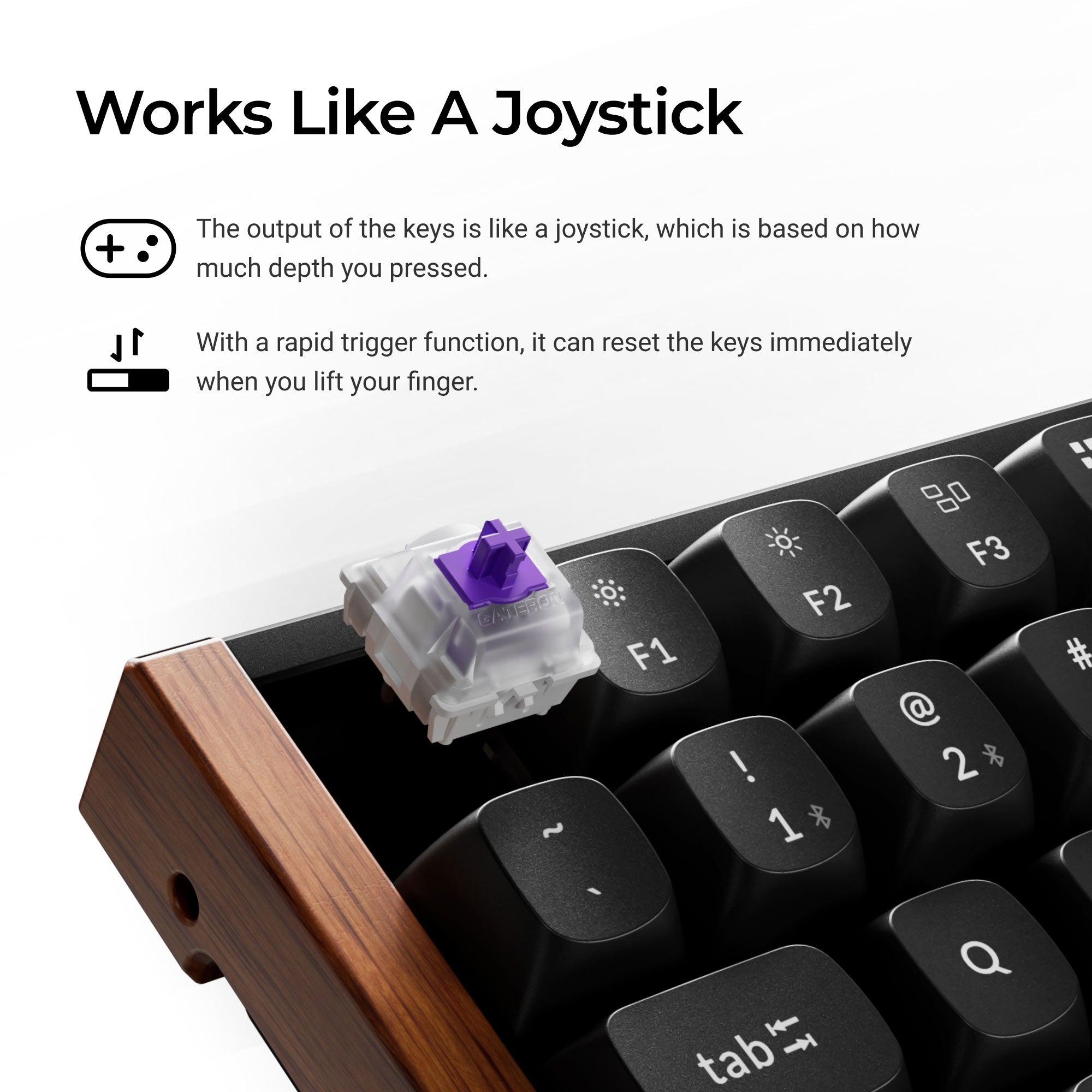 Keychron K2 HE Wireless Magnetic Switch Custom Keyboard – Keychron