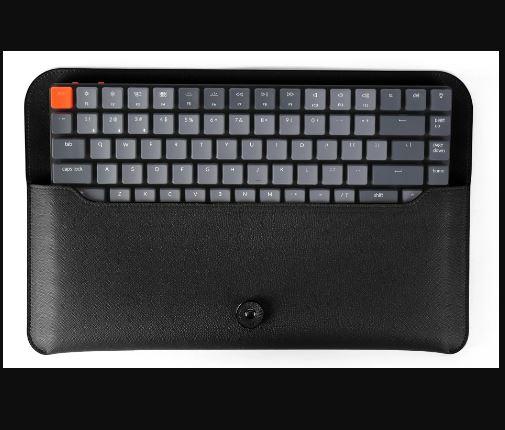 Paket Keychron K3 Version 3 QMK Wireless Mechanical Keyboard  RGB Backlight + Travel Pouch