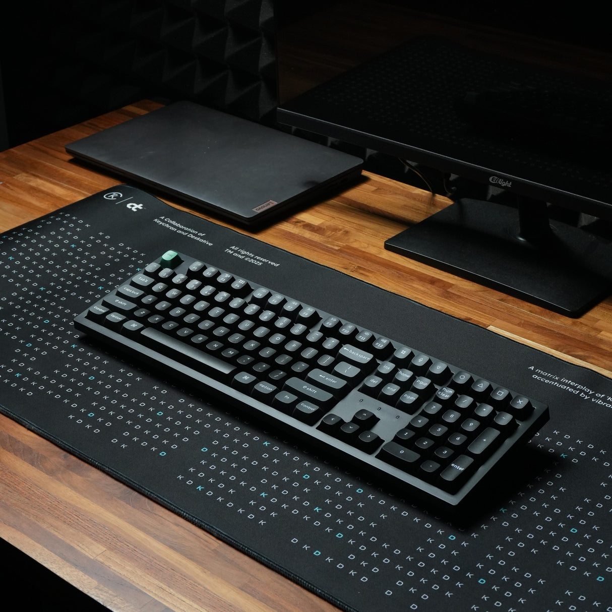 Keychron K10 Ultra 8K Keyboard Nirkabel Mekanik dengan Polling Rate 8000 Hz, Baterai 4000 mAh, dan Switches APEX Hot-Swappable - Keycaps, Computer