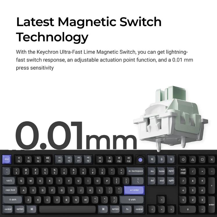 Keychron Q6 HE 8K Magnetic Switch Keyboard