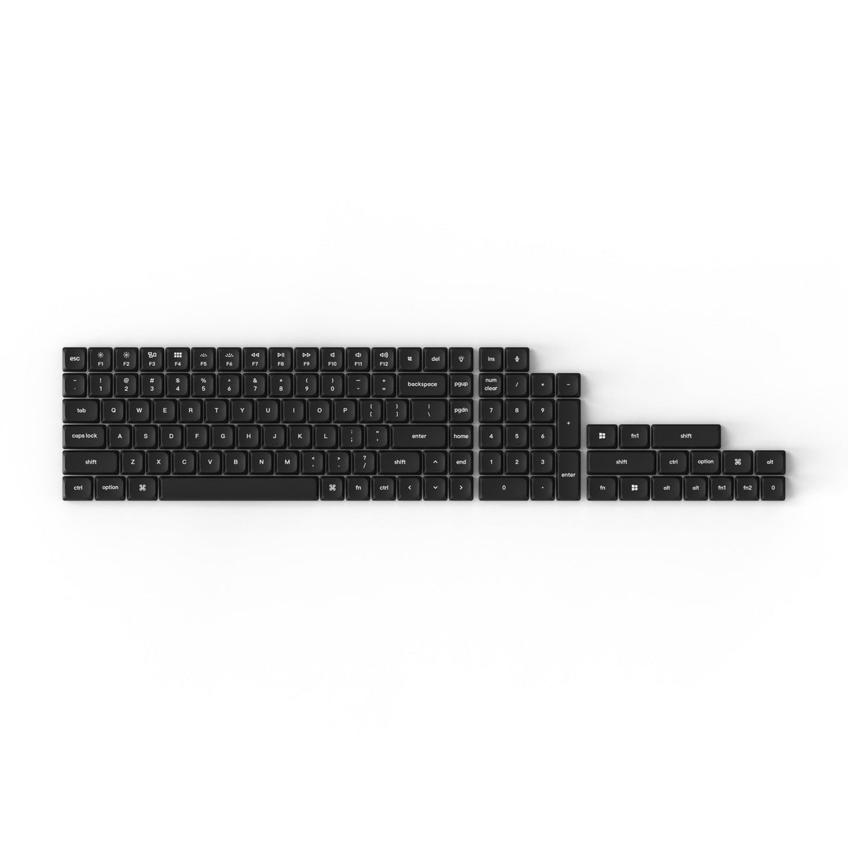 Keycron Keycaps Low Profile Double Shot PBT Keycap Set – Halaman 2 – Keychron Indonesia