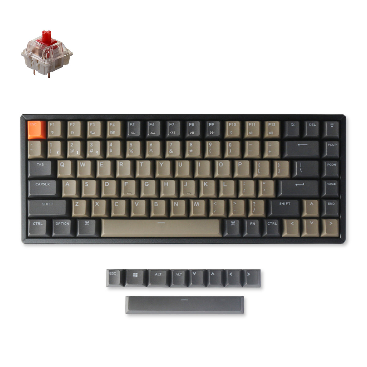 [美品]国内正規品　Keychron K2A2H Version2 Keychron K2 Wireless Mechanical Keyboard V2 ホットスワップ
