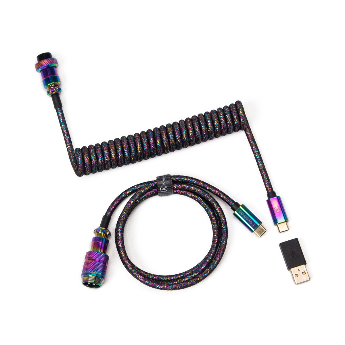 Keychron Premium Coiled Aviator Cable – Keychron Indonesia