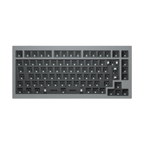 Keychron Q1 QMK/VIA Custom Mechanical Keyboard - ISO Barebone grey