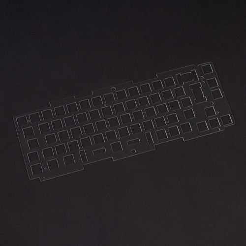 keychron q2 custom mechanical keyboard pc plate for iso layout